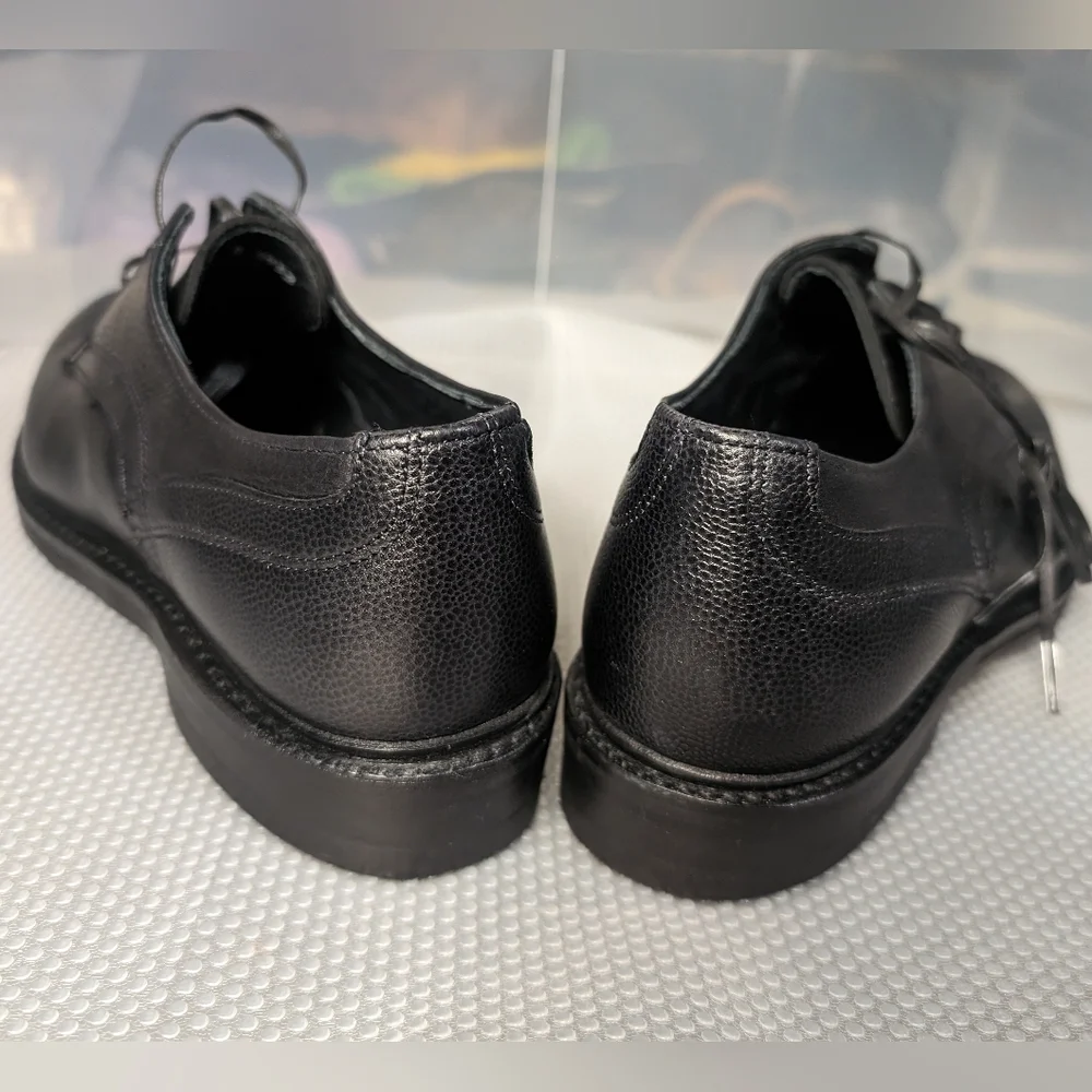 Allen Edmonds Cyrus NWOT 8.5 black leather‎ classic lace up oxford shoes